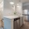 kitchen with an island and stainless steel appliances