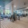 fitness center with exercise equipment