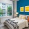 Bedroom with natural lighting and high ceilings in units at Legacy Encore