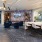 Beautiful clubroom with lounge seating and kitchen
