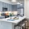Well-lit apartment kitchen with ample counter space at Legacy Encore